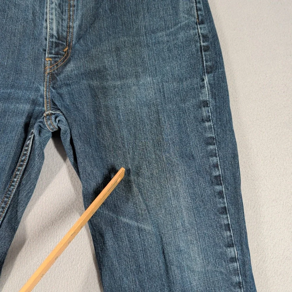 Levi's 514 Jeans Men 36x30 Blue Straight Leg Denim Pants Casual Classic